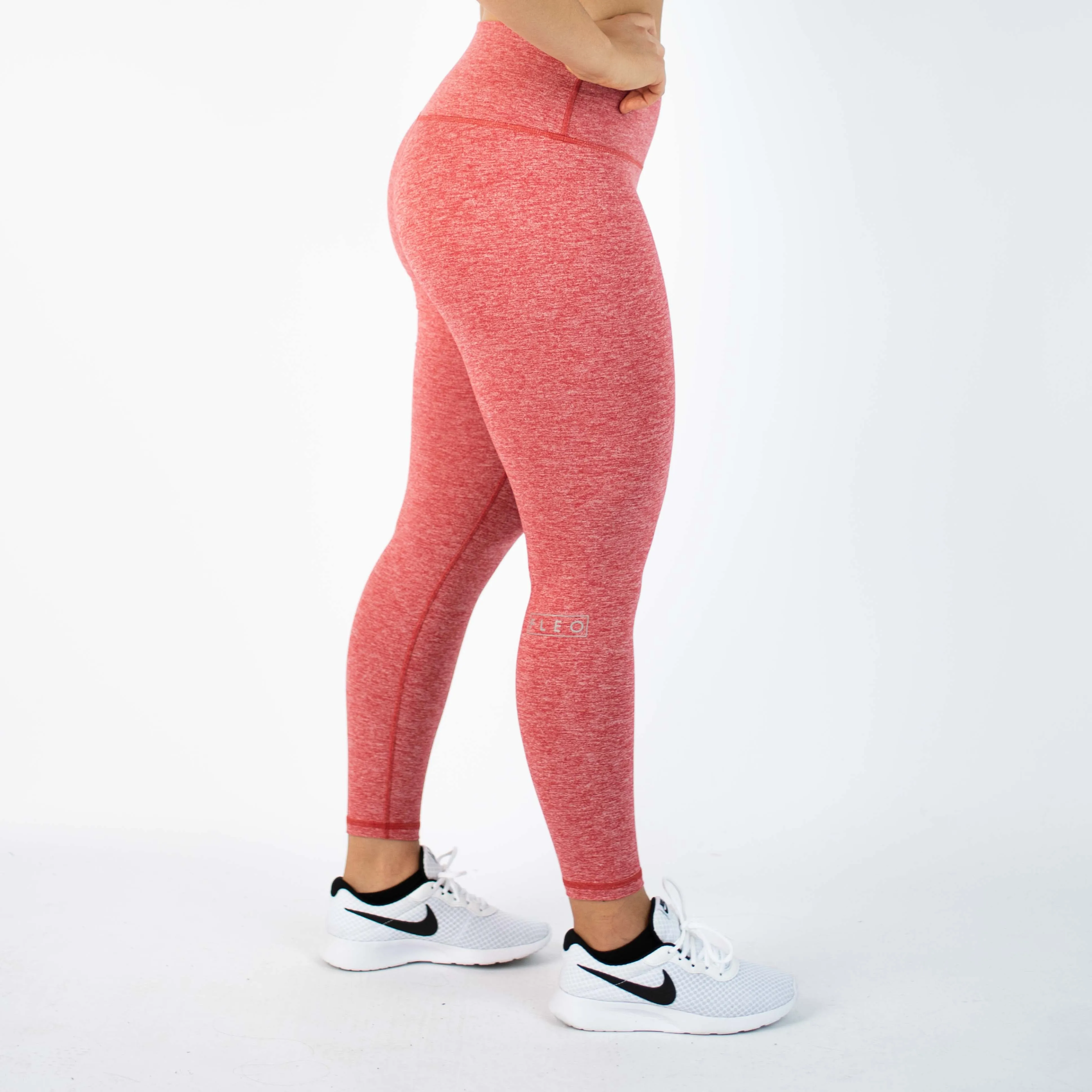 FLEO El Toro 25" Heather Salsa Leggings (Bounce)