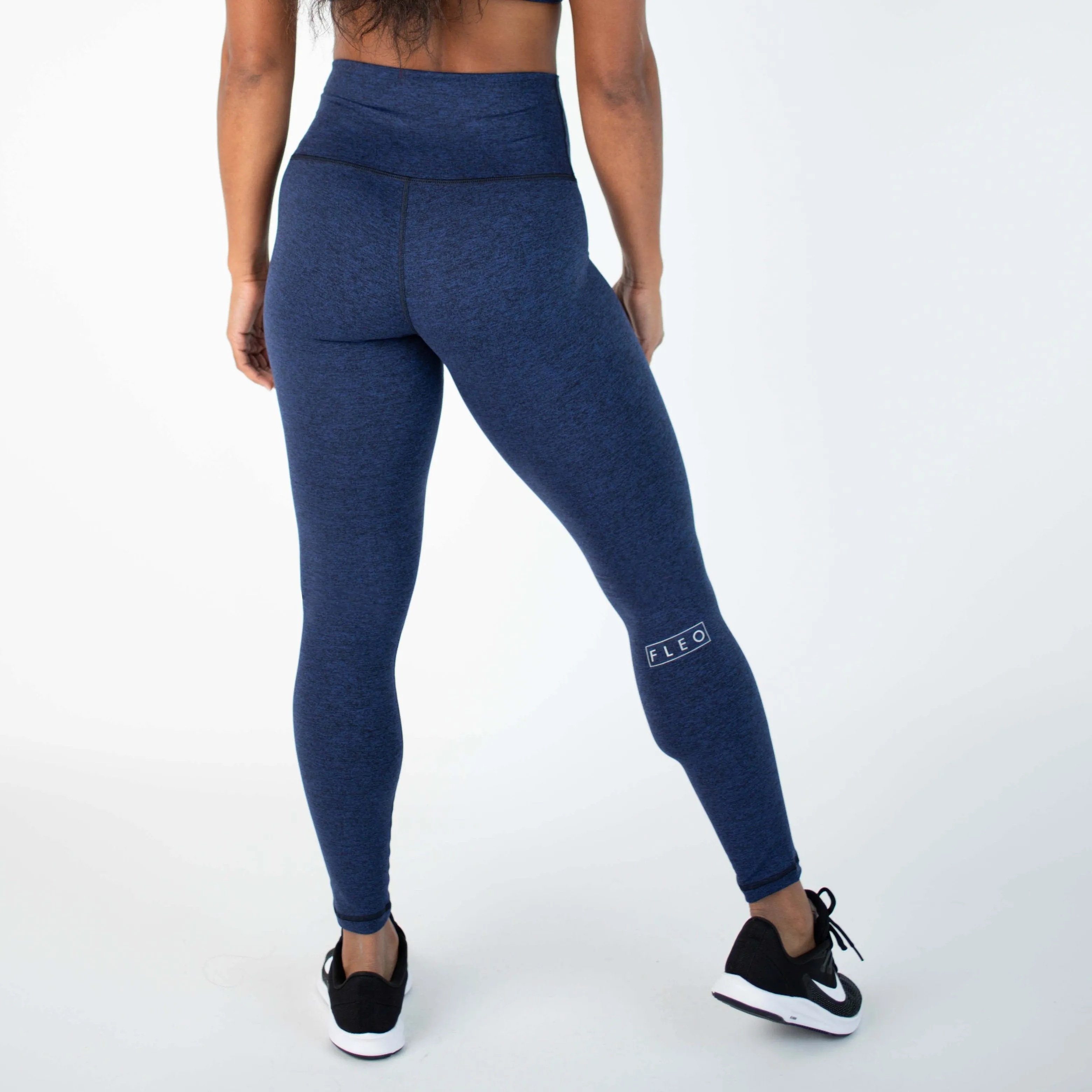 FLEO El Toro 25" Mood Black Leggings (Bounce)