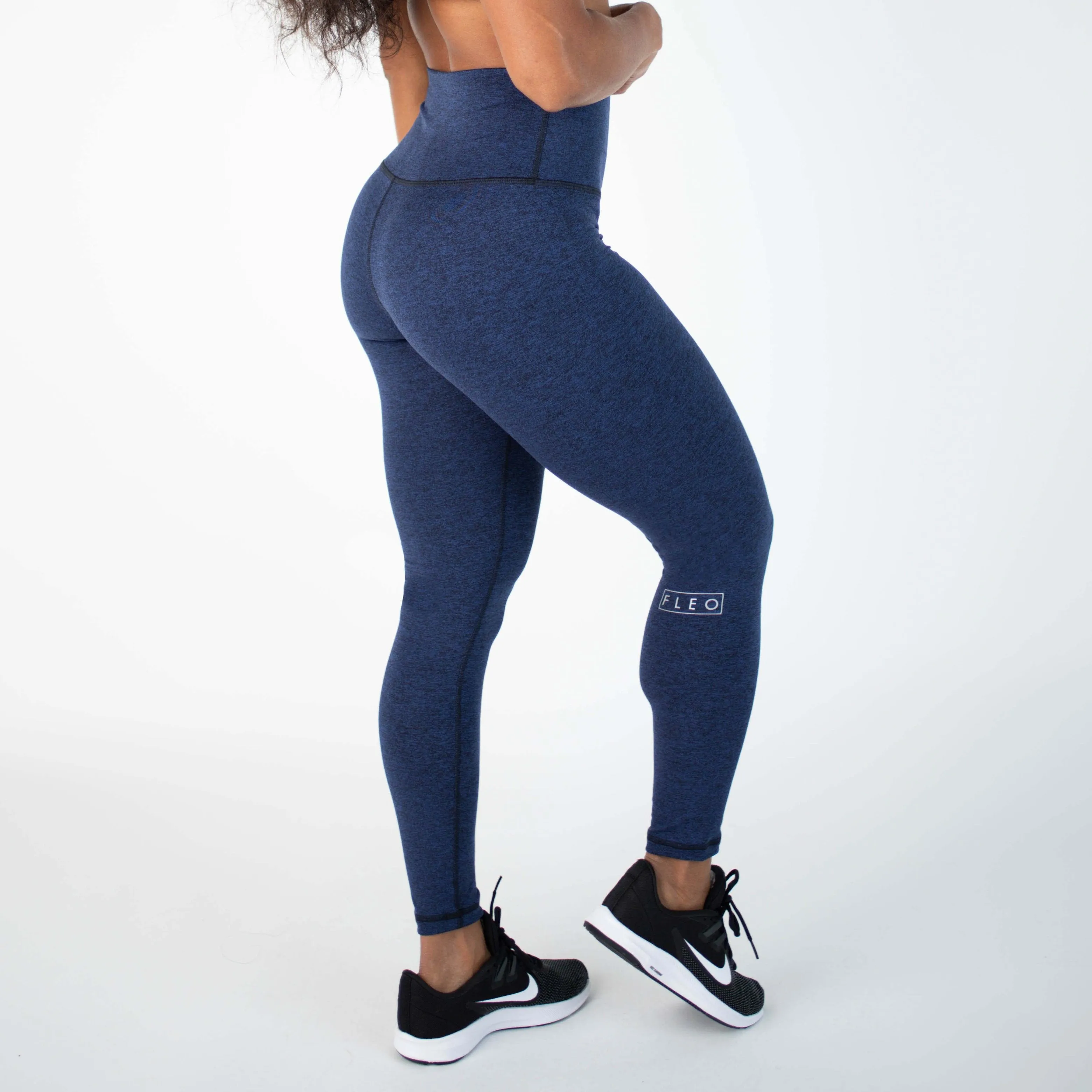 FLEO El Toro 25" Mood Black Leggings (Bounce)