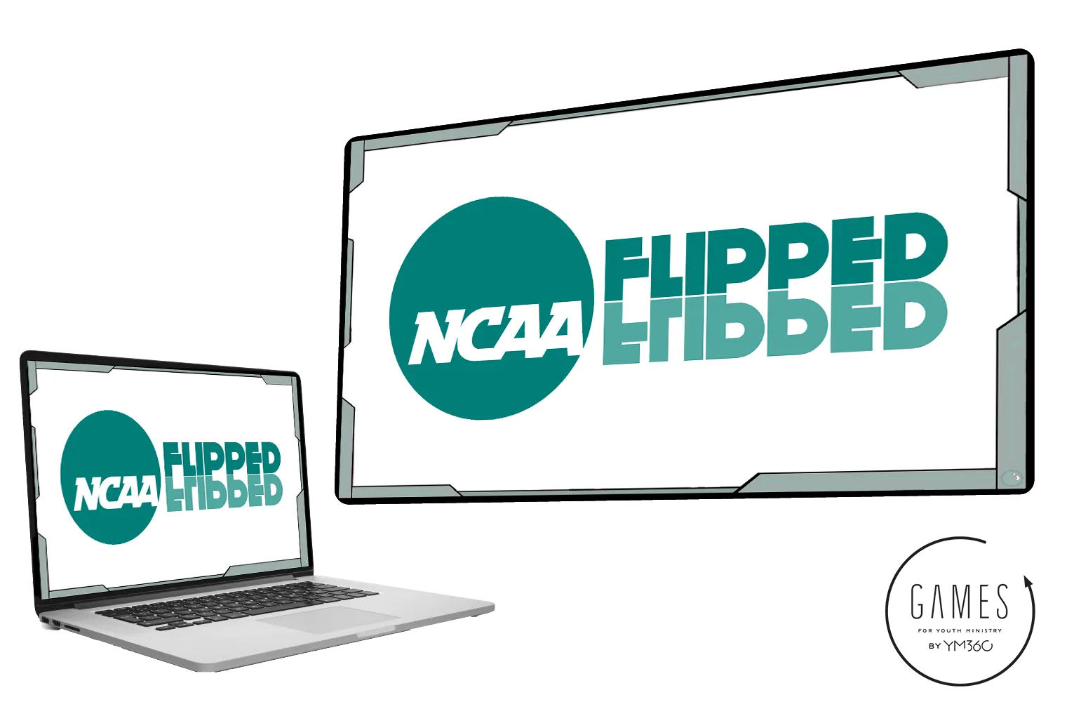 Flipped: NCAA Logos