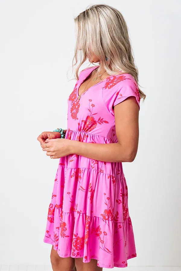 Floral Charm Babydoll Dress