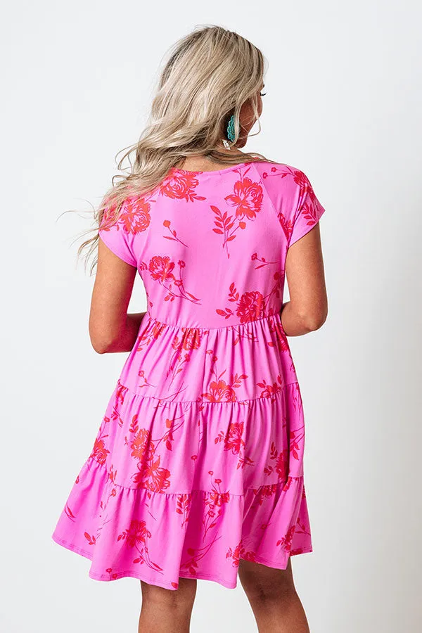 Floral Charm Babydoll Dress