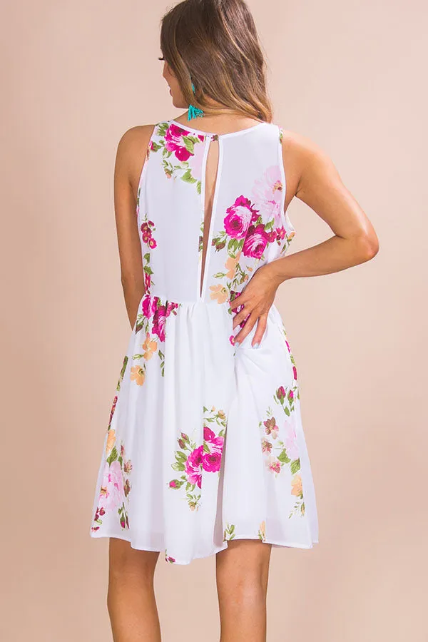 Floral Party Babydoll Dress