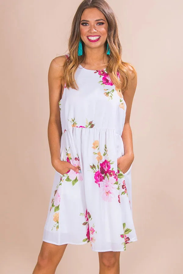 Floral Party Babydoll Dress