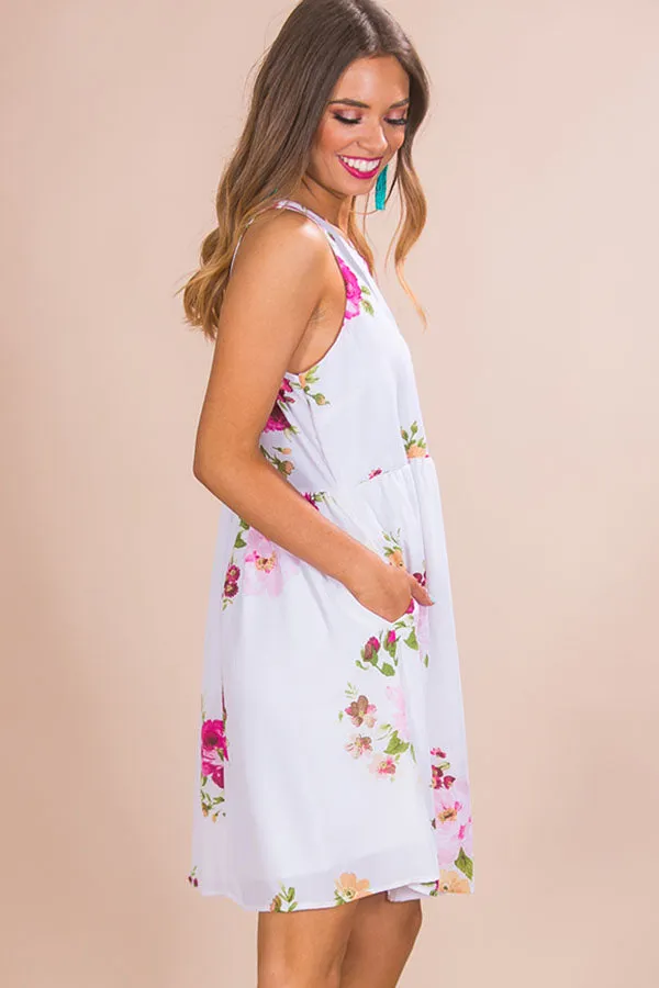 Floral Party Babydoll Dress