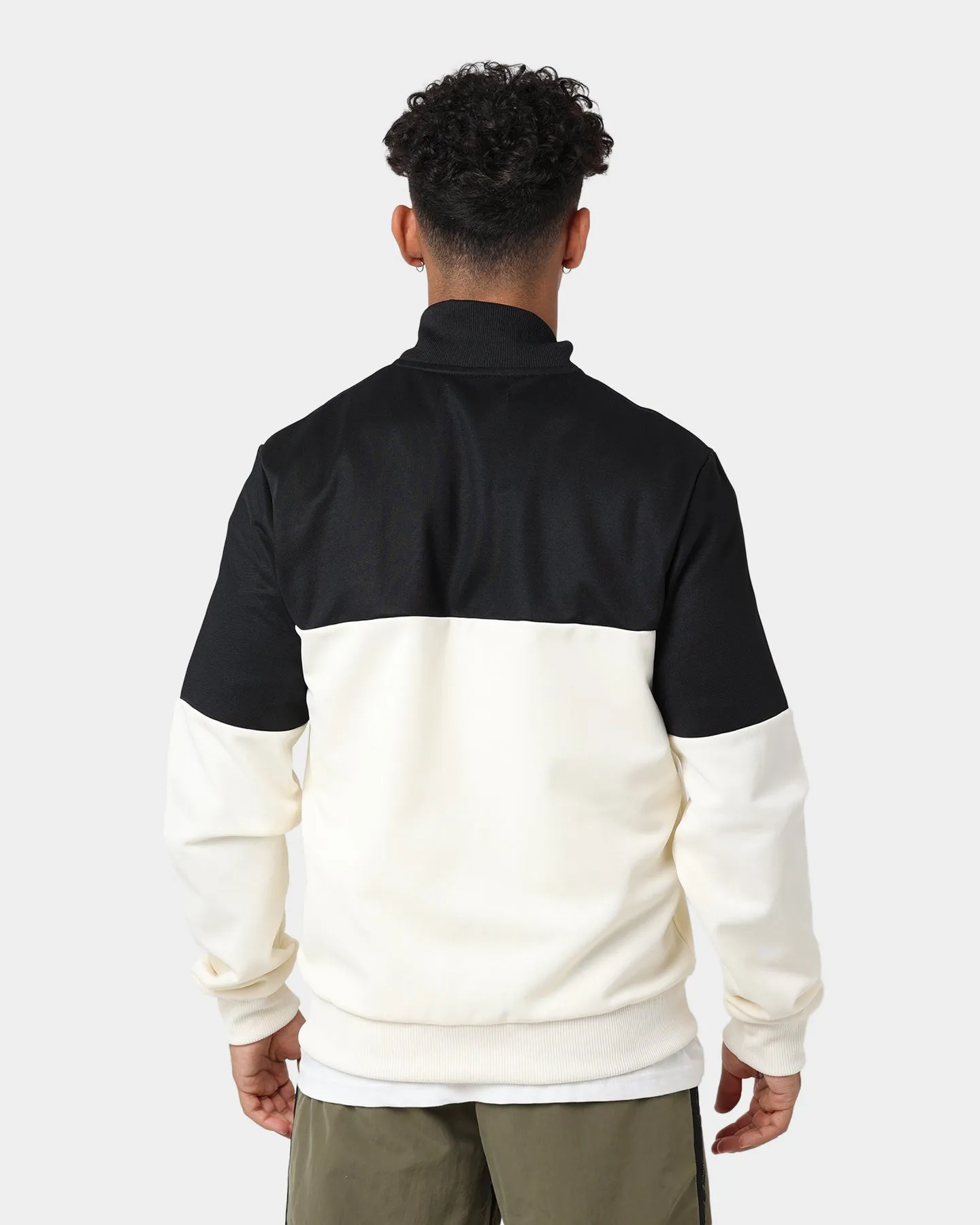 Fred Perry Colour Block Track Jacket Black