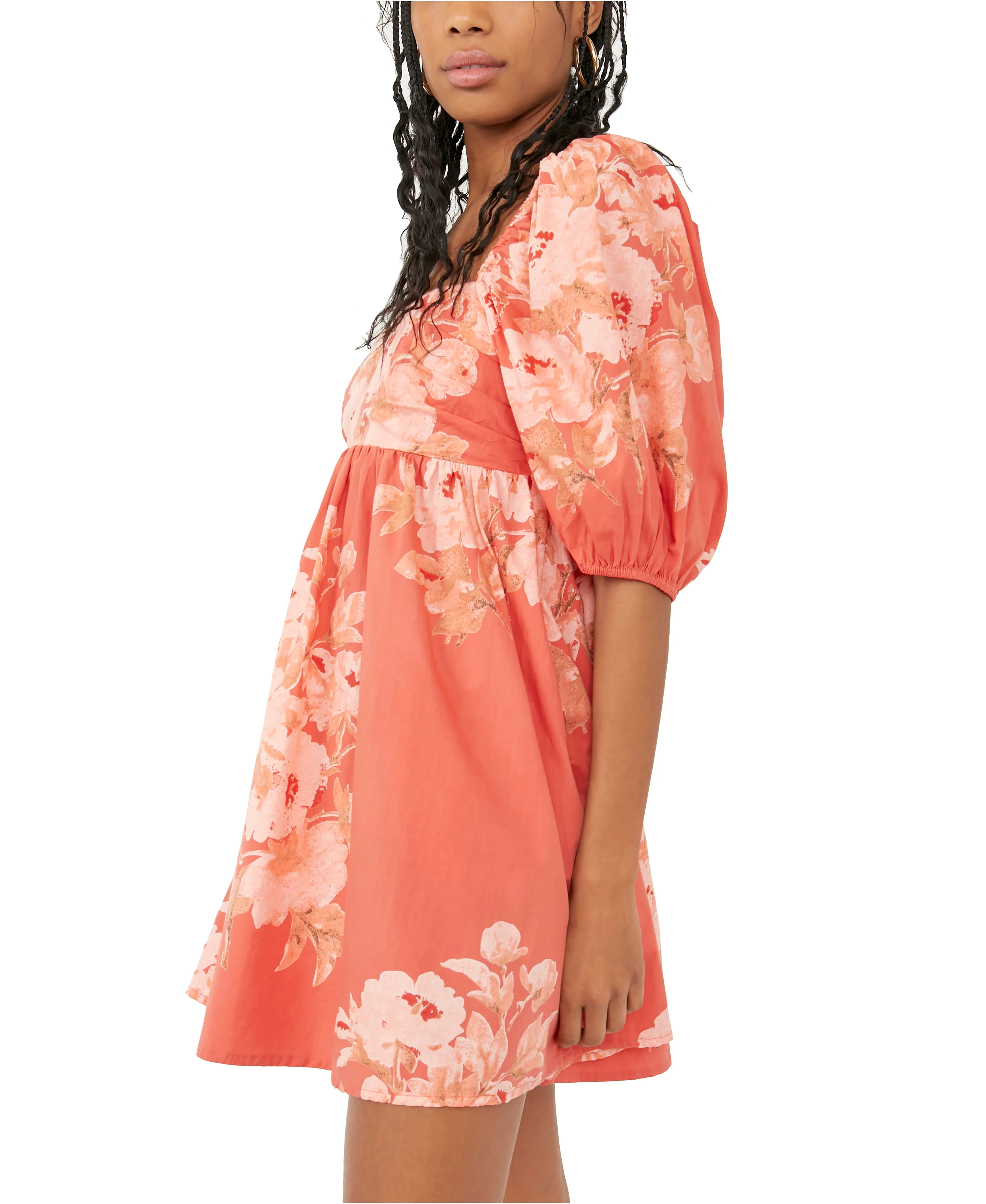 Free People Peony Babydoll Femme Combo Dress