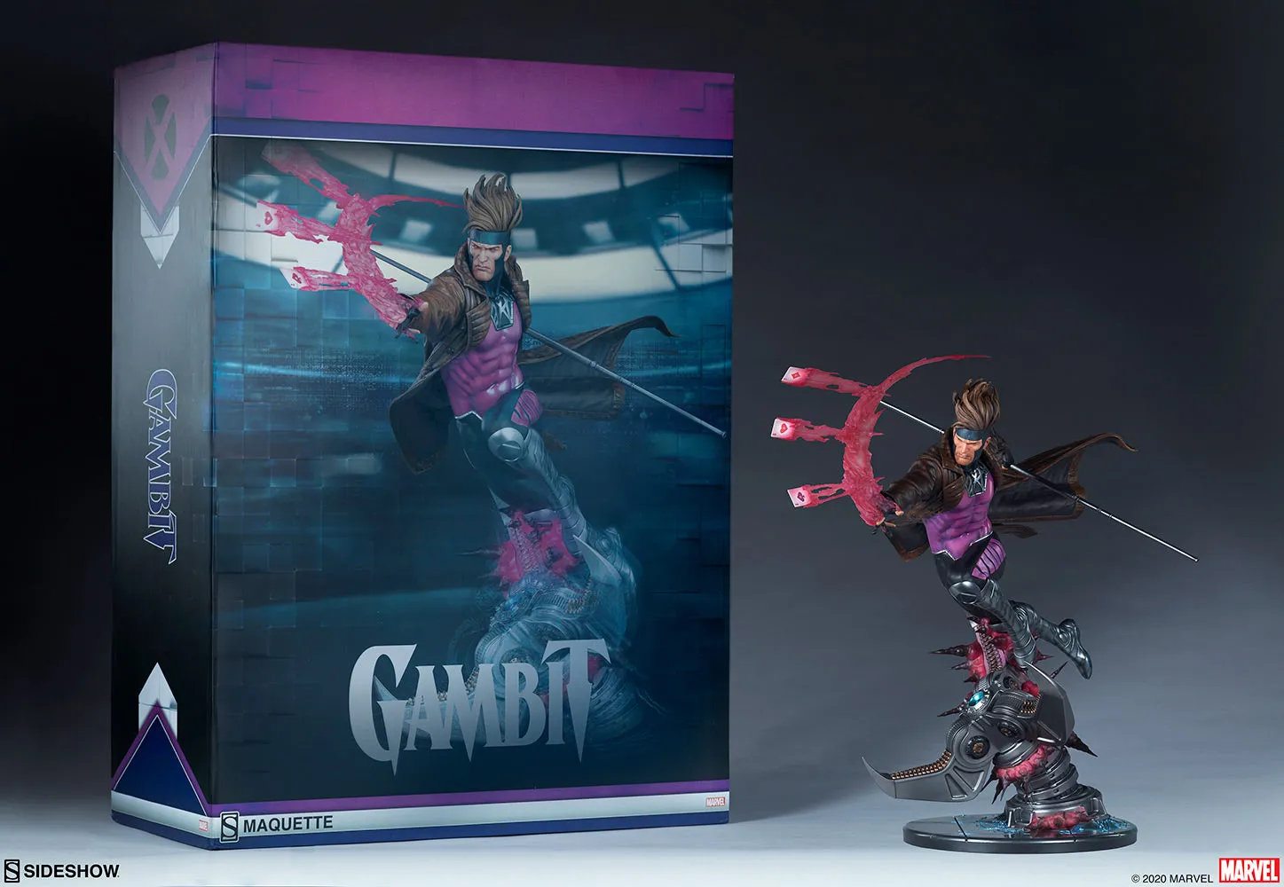 Gambit Marvel X-Men Maquette