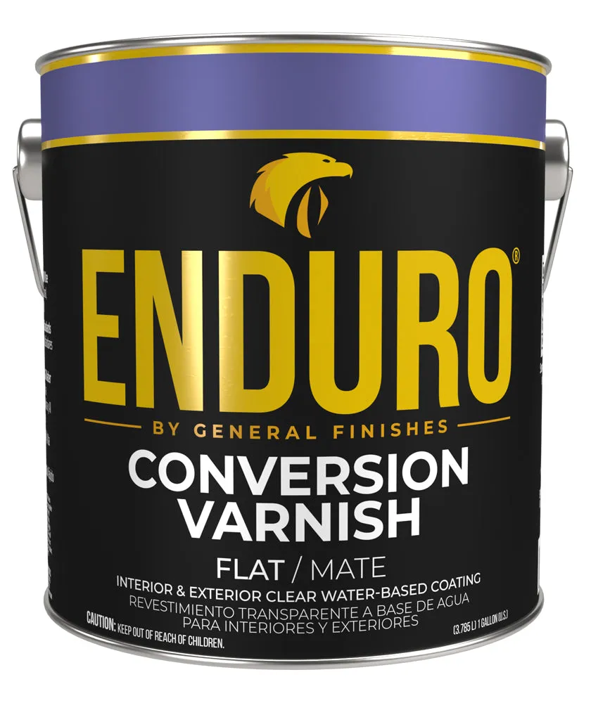 General Finishes Clear Water Based Conversion Varnish Top Coat (Catalyst Included)