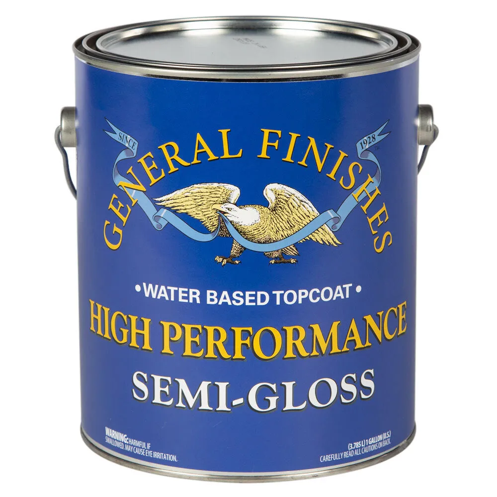 General Finishes Water Based High Performance Topcoats - Gallon