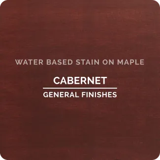 General Finishes Water Based Wiping Stain