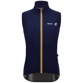 Gilet Santini x K-WAY - Blu