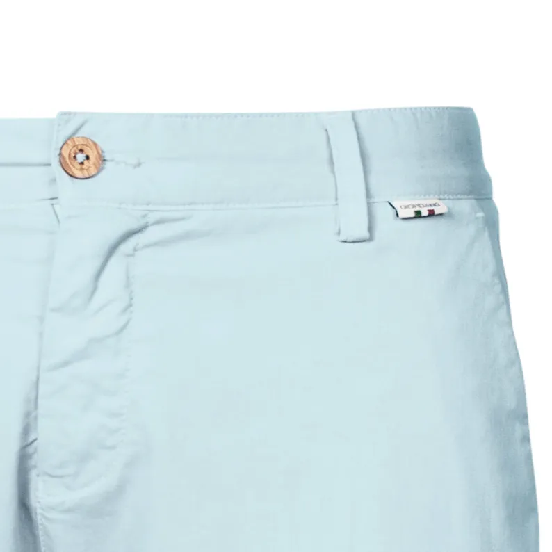 GIORDANO REGULAR FIT PLAIN TAILORED SHORTS 311115 - Turquoise