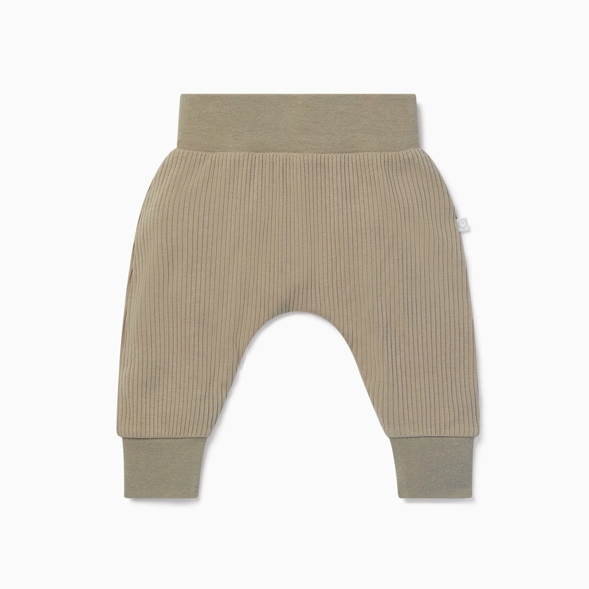 Giraffe Brown Ribbed Joggers