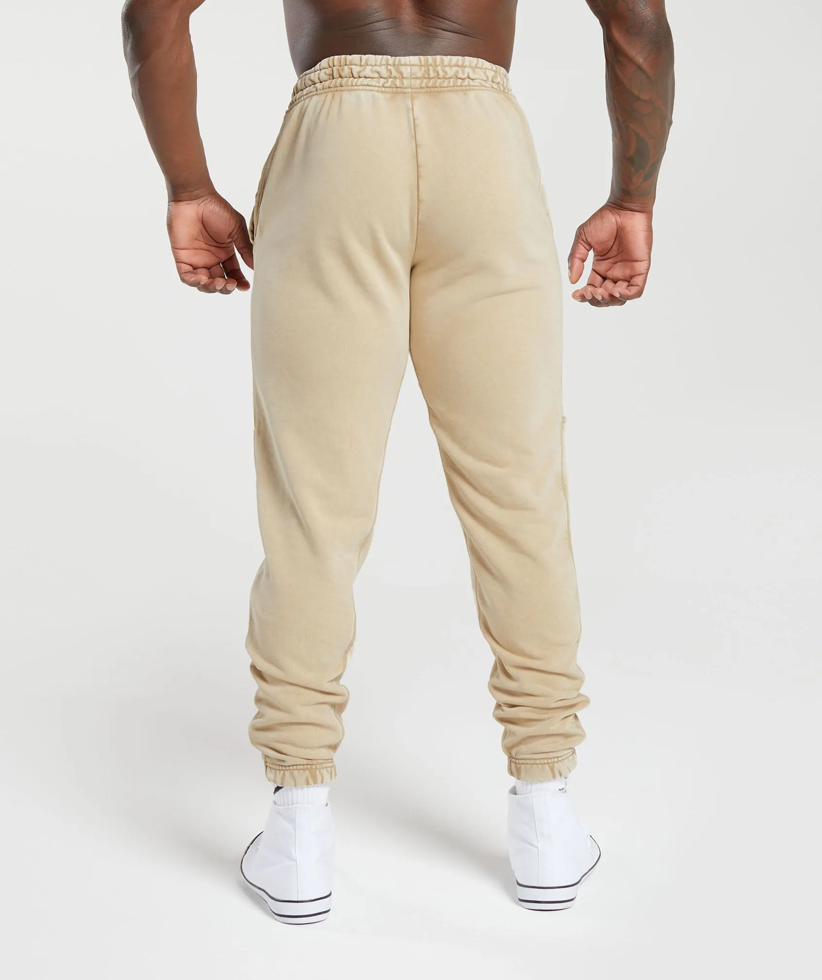 Gymshark Heritage Joggers - Desert Beige