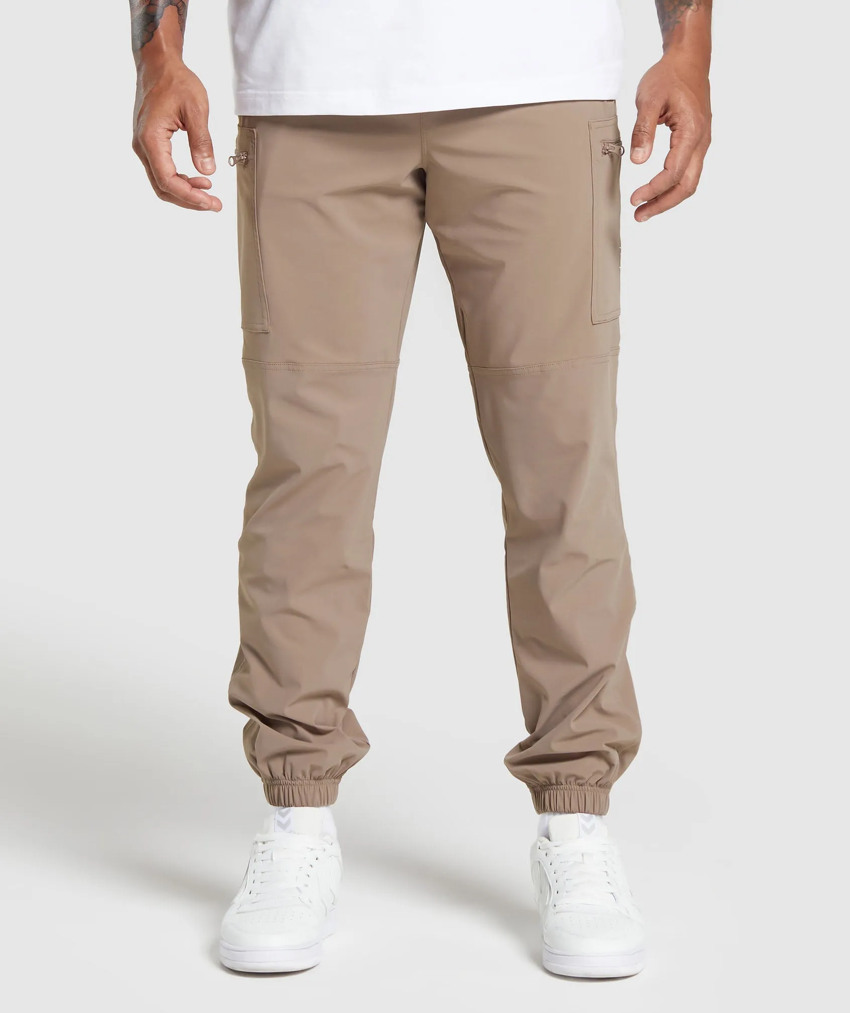 Gymshark Rest Day Cargo Pants - Mocha Mauve