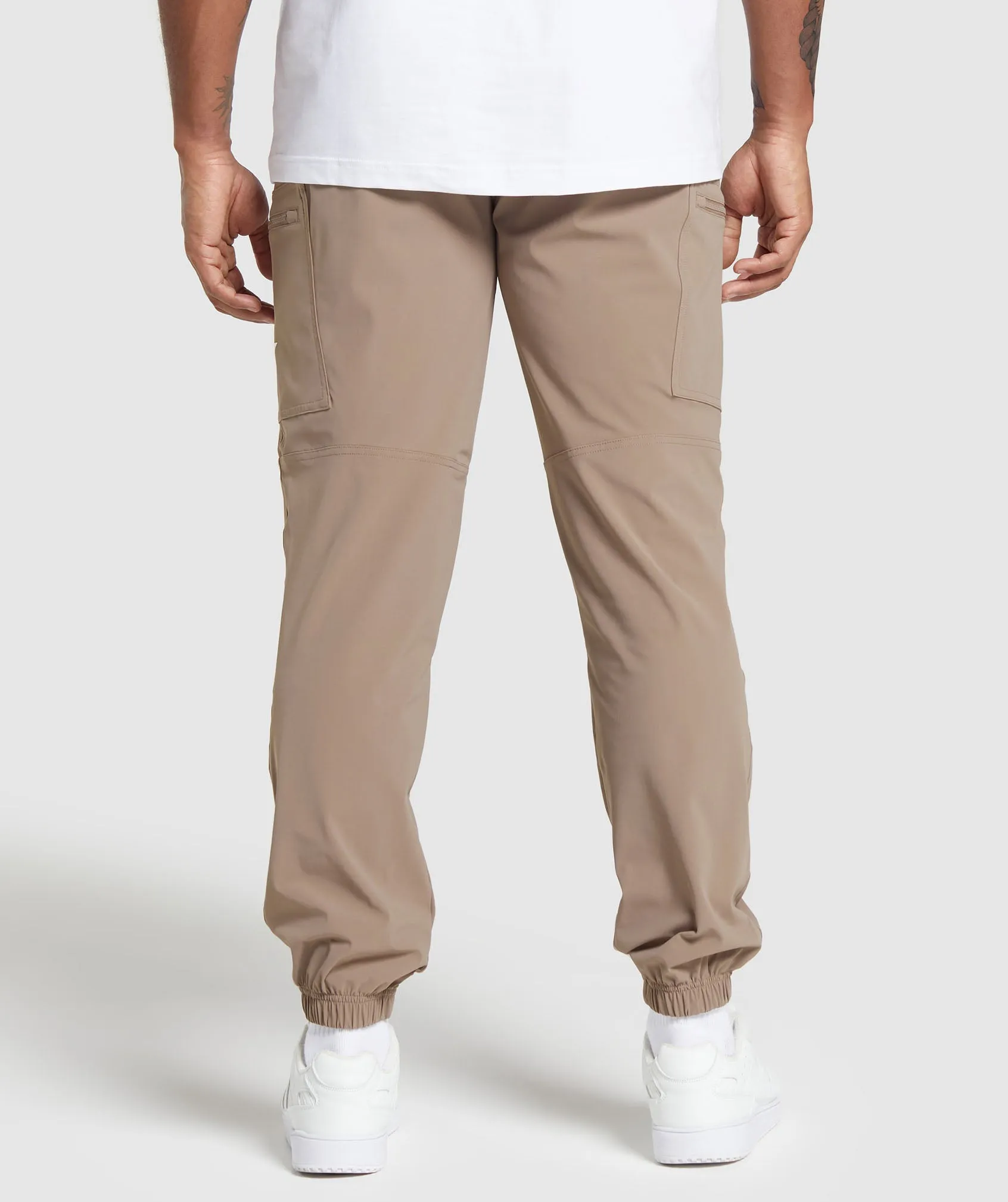 Gymshark Rest Day Cargo Pants - Mocha Mauve