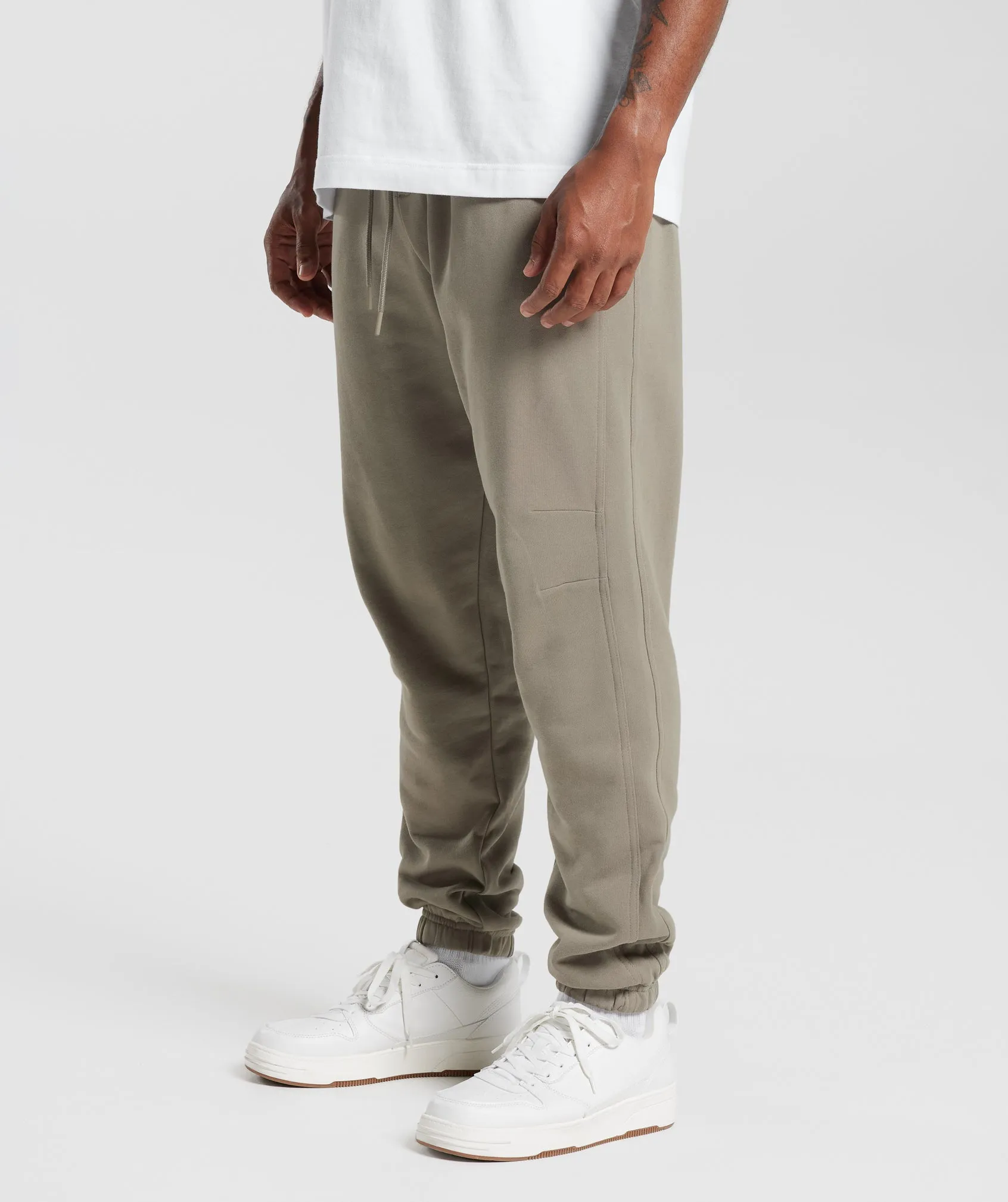 Gymshark Rest Day Essentials Joggers - Linen Brown