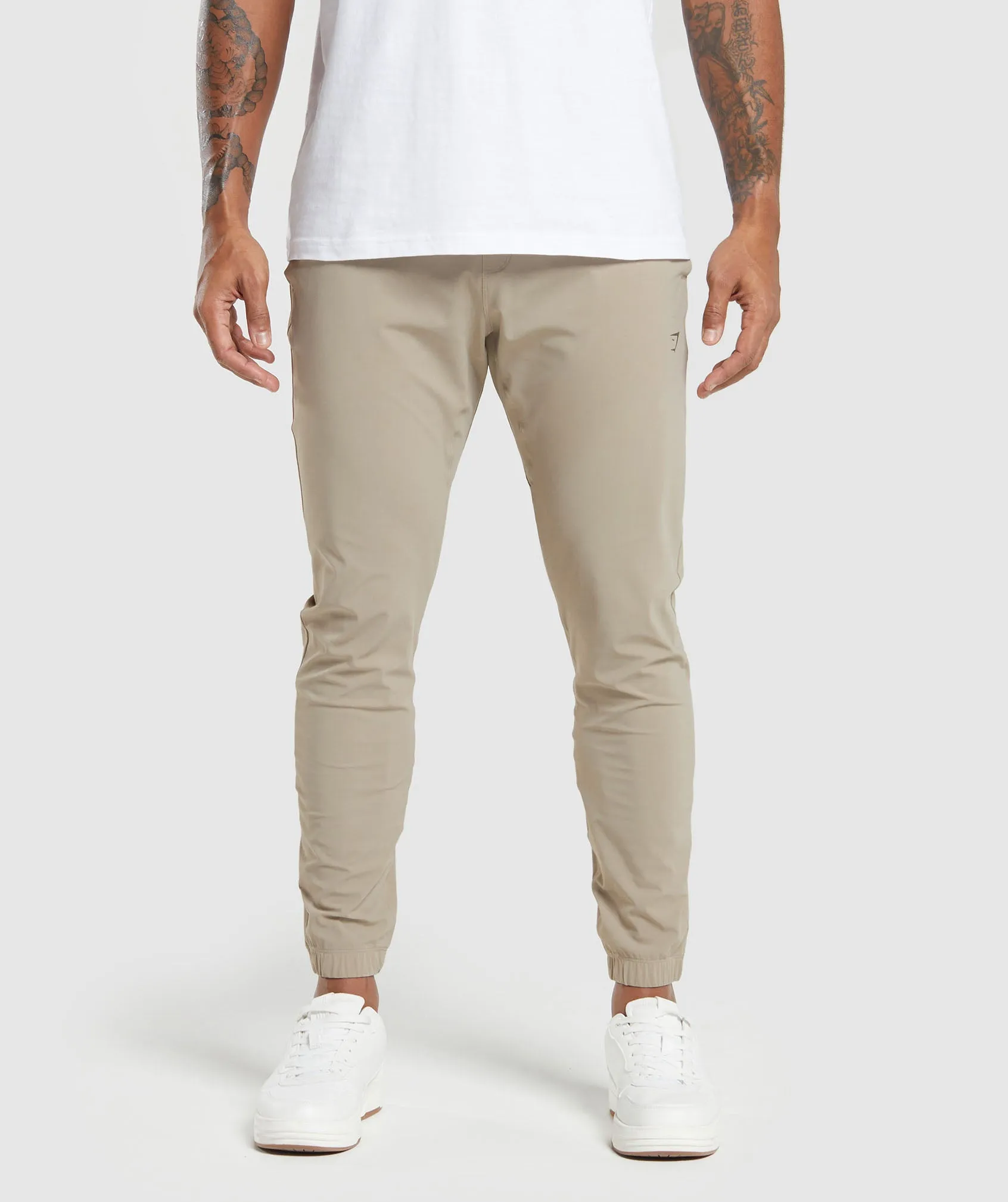 Gymshark Studio Joggers - Sand Brown