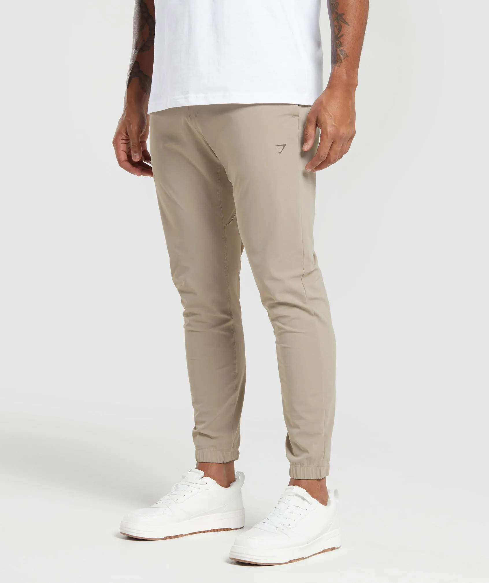 Gymshark Studio Joggers - Sand Brown