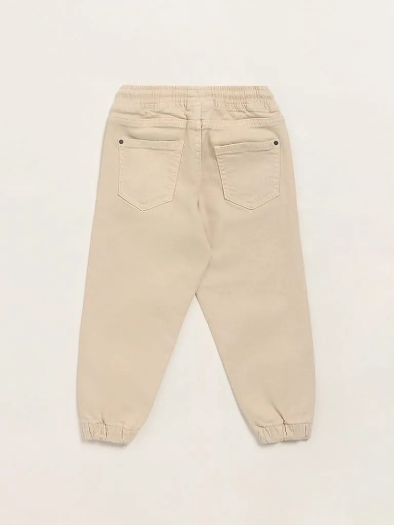 HOP Kids Beige Joggers