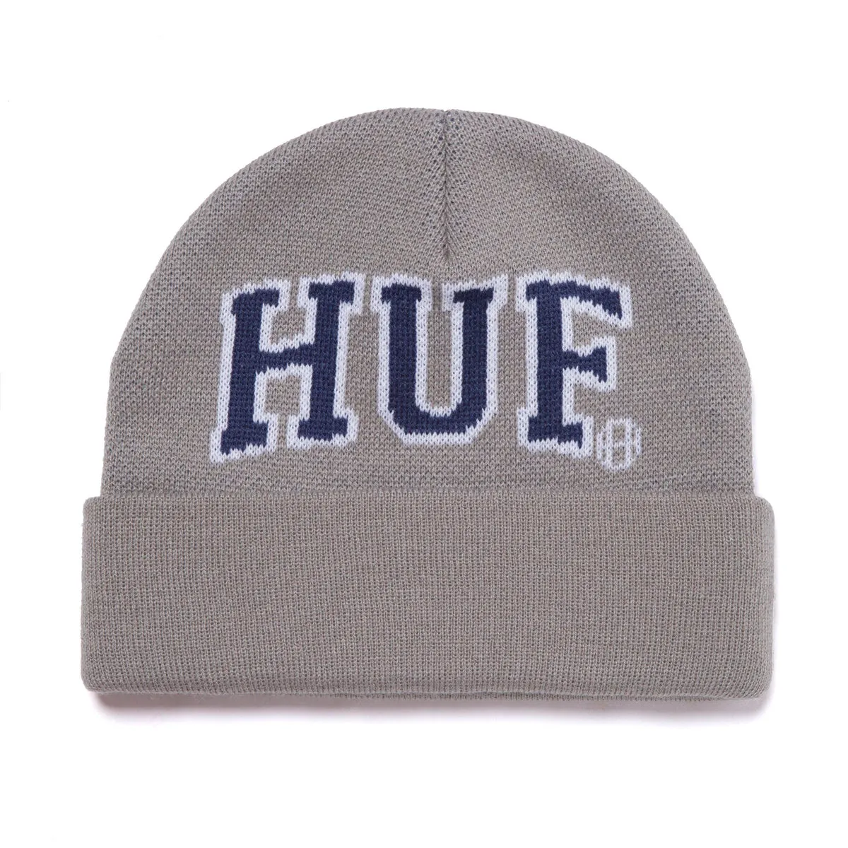 HUF ARCH LOGO BEANIE GUNMETAL