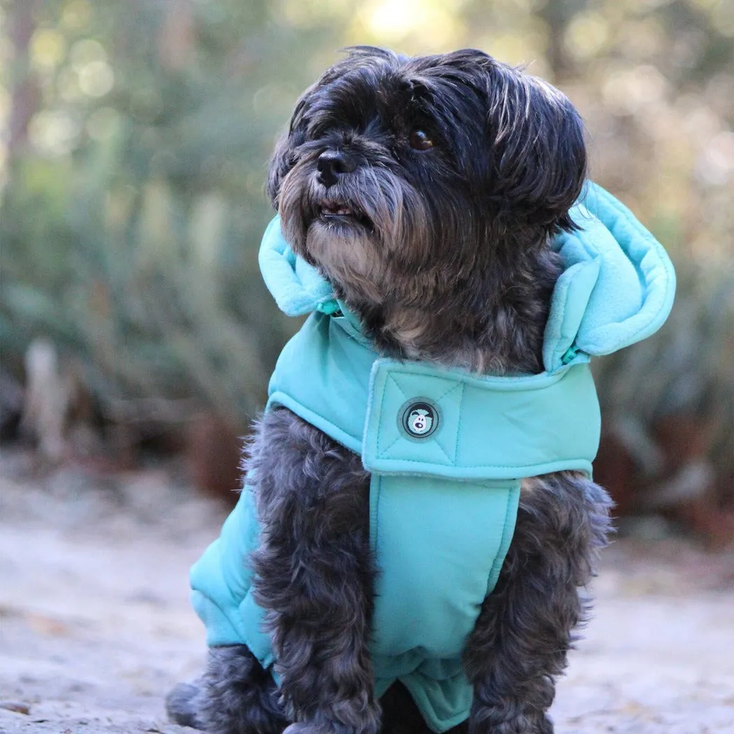 Huskimo Dog Coat Mt Buller Periwinkle