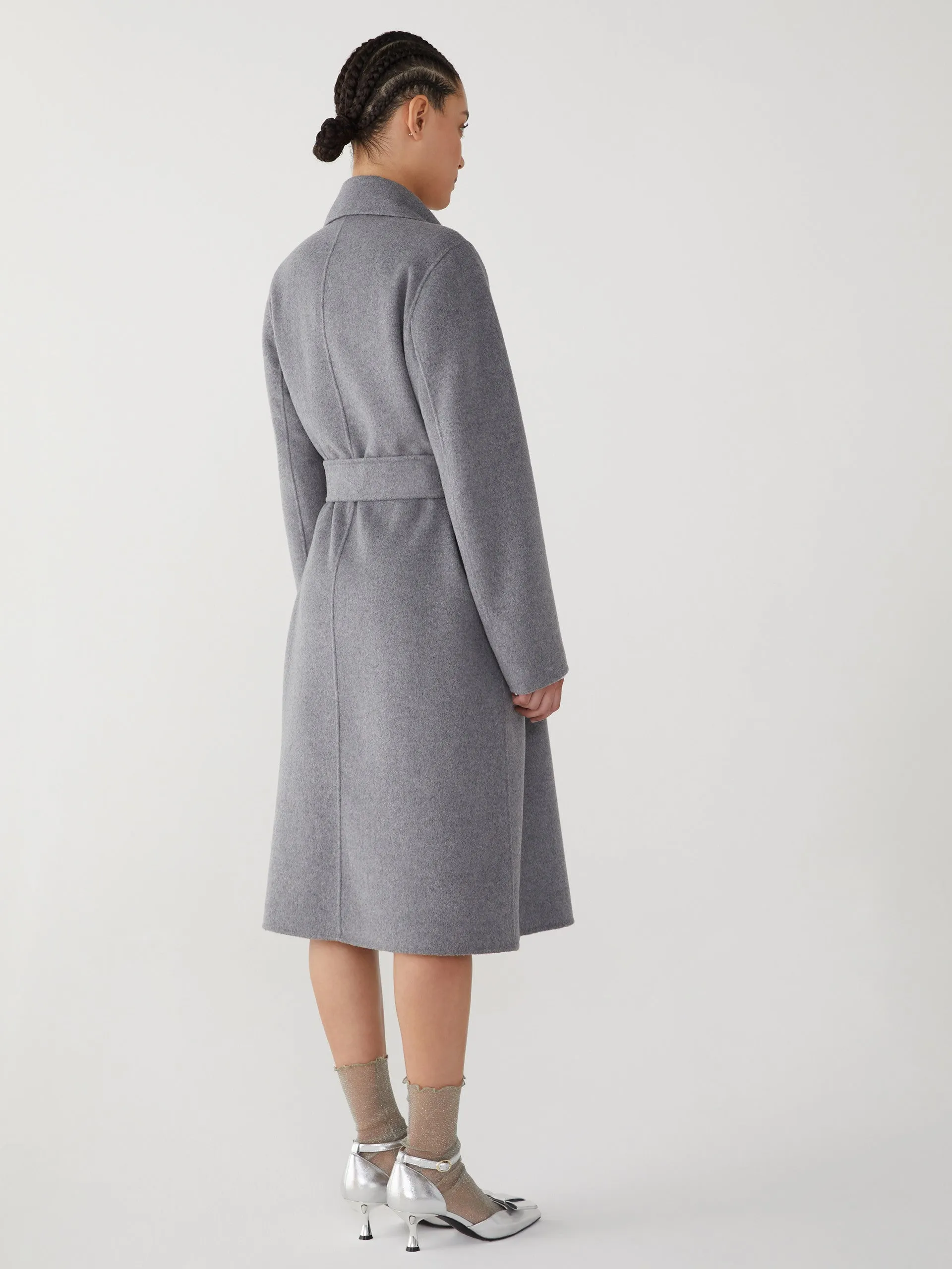 IBLUES Grey Robe Coat