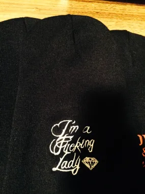 I'M A FUCKING LADY BEANIE