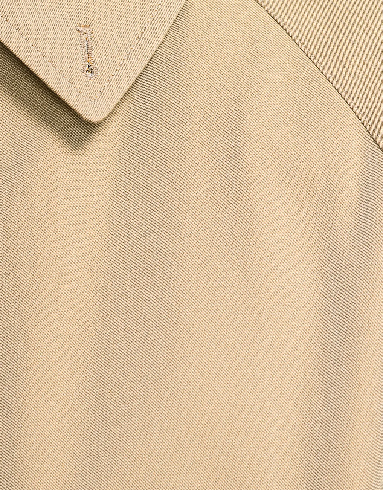 J. PRESS X GRENFELL TAN COTTON RAINCOAT - SHORT