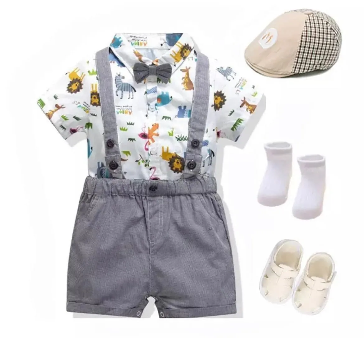 Jungle Set - Baby Boy Summer Suit Set