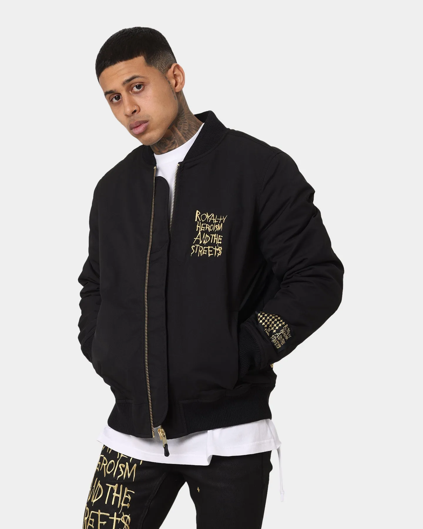 Ksubi 23 Bomber Jacket Black