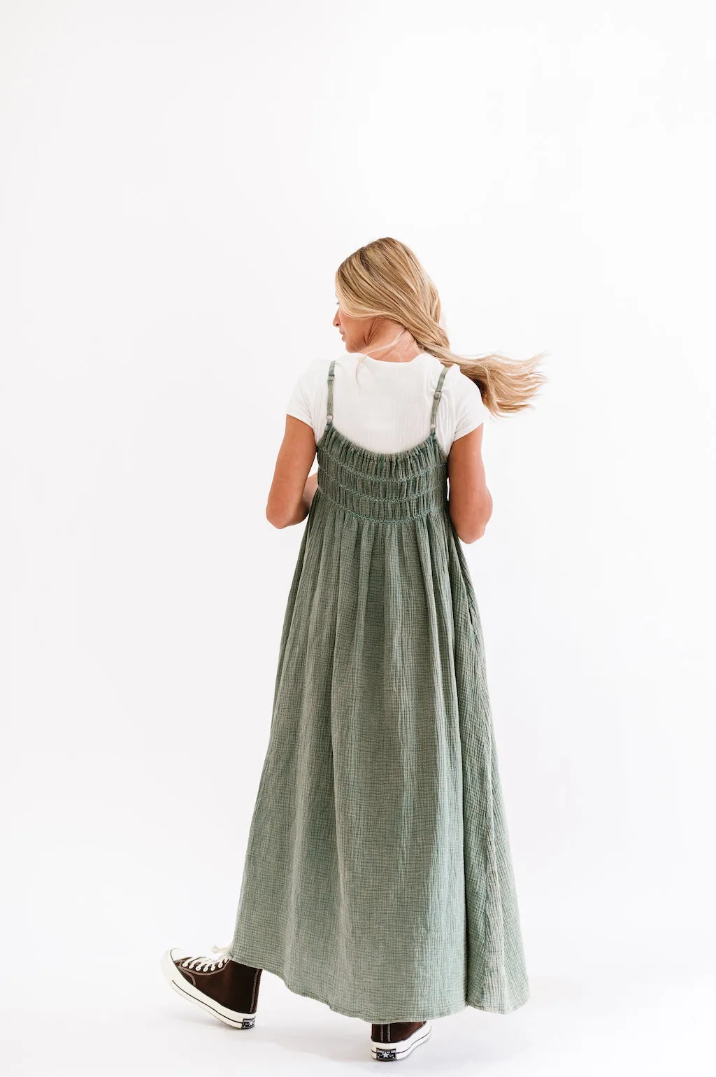 Kyla Dress in Sage