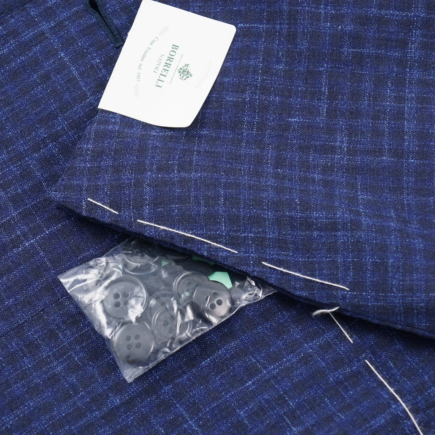 Luigi Borrelli Wool-Silk-Linen Sport Coat