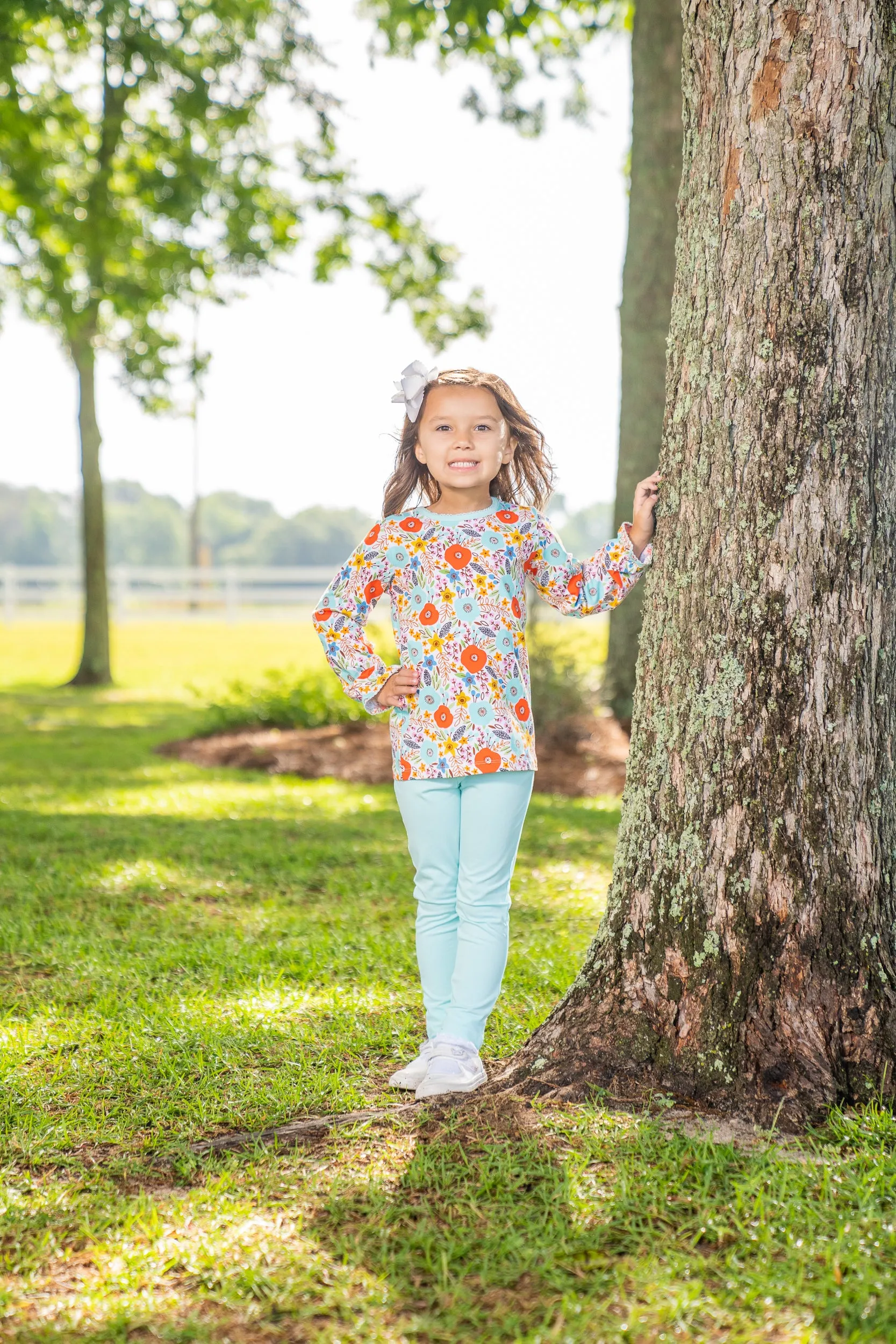 Mary Reese Fall Floral Legging Set