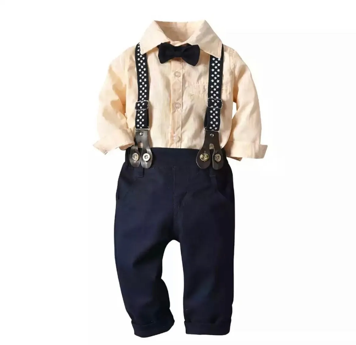 Mayfair - Baby / Toddler Boys Long Sleeve Suit Set