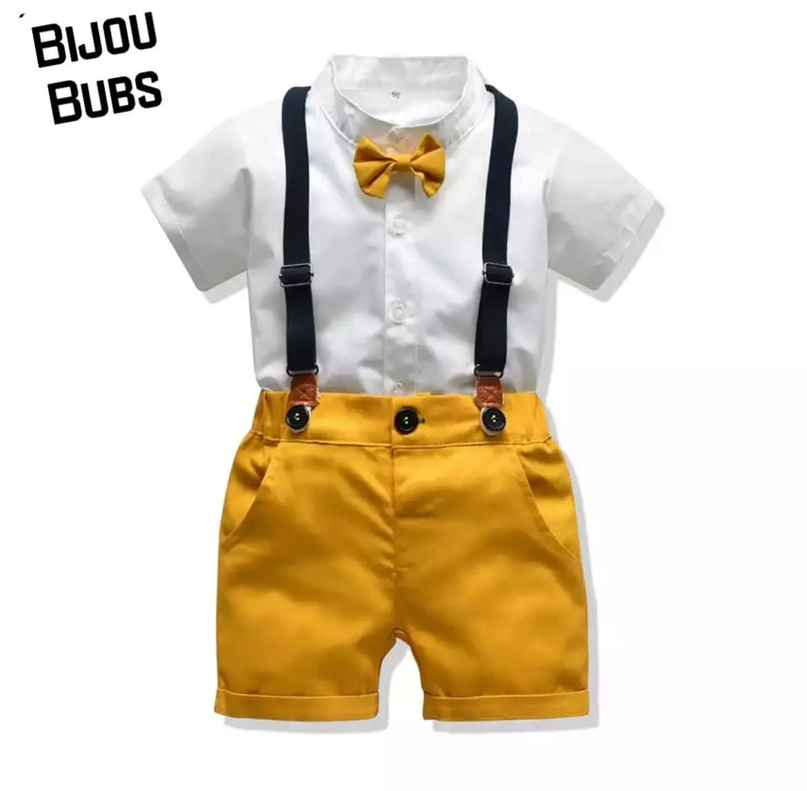 Mayfair Summer - Toddler / Baby Boy Short Sleeve Suit Set