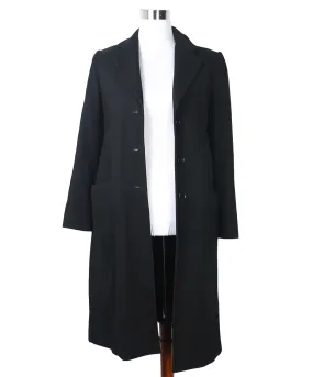 Miu Miu Black Wool Coat sz 4