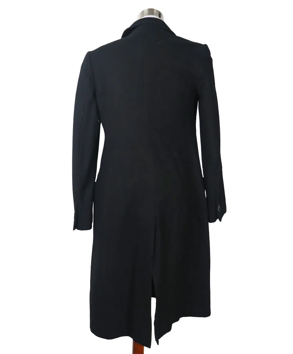 Miu Miu Black Wool Coat sz 4