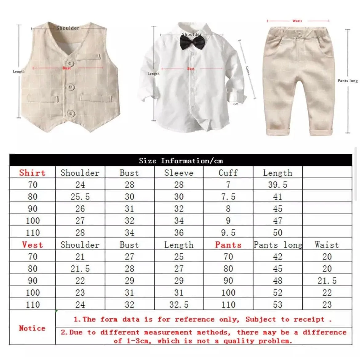 Monaco - Toddler Boys Linen Look Suit Set with Bow tie