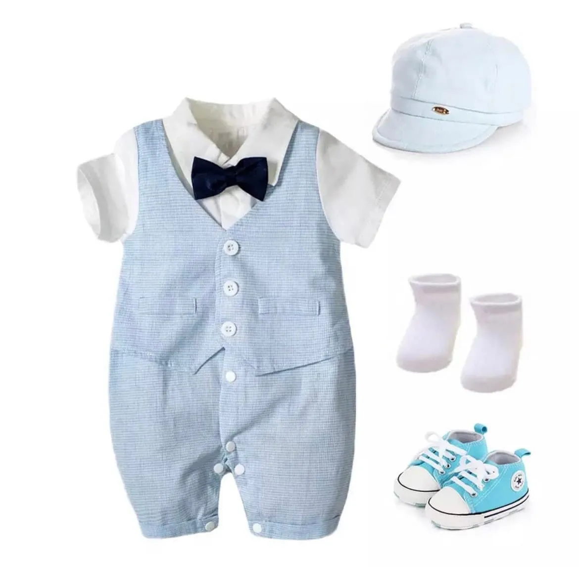 Monte Set - Baby Boy Summer Suit Set