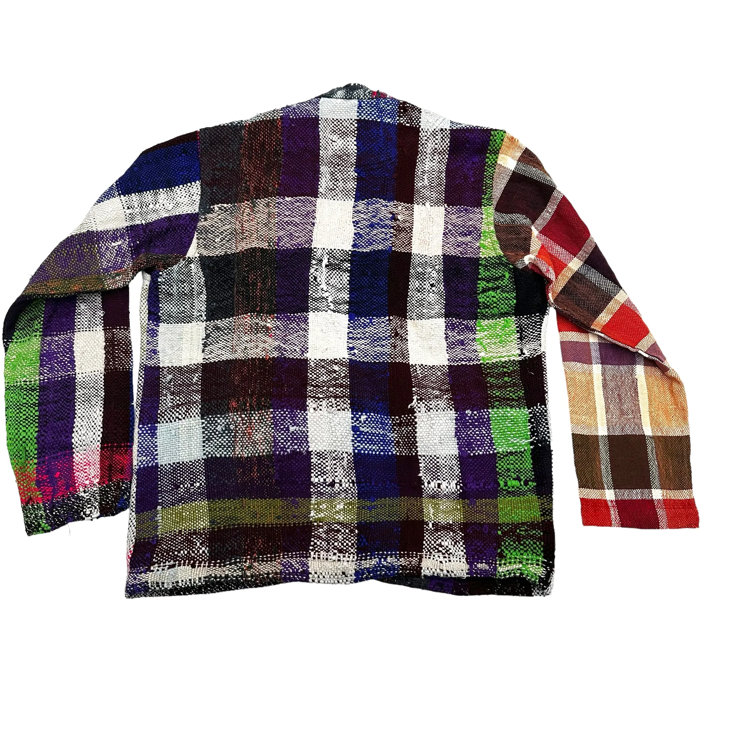 Multicolor Patchwork Jacket - M