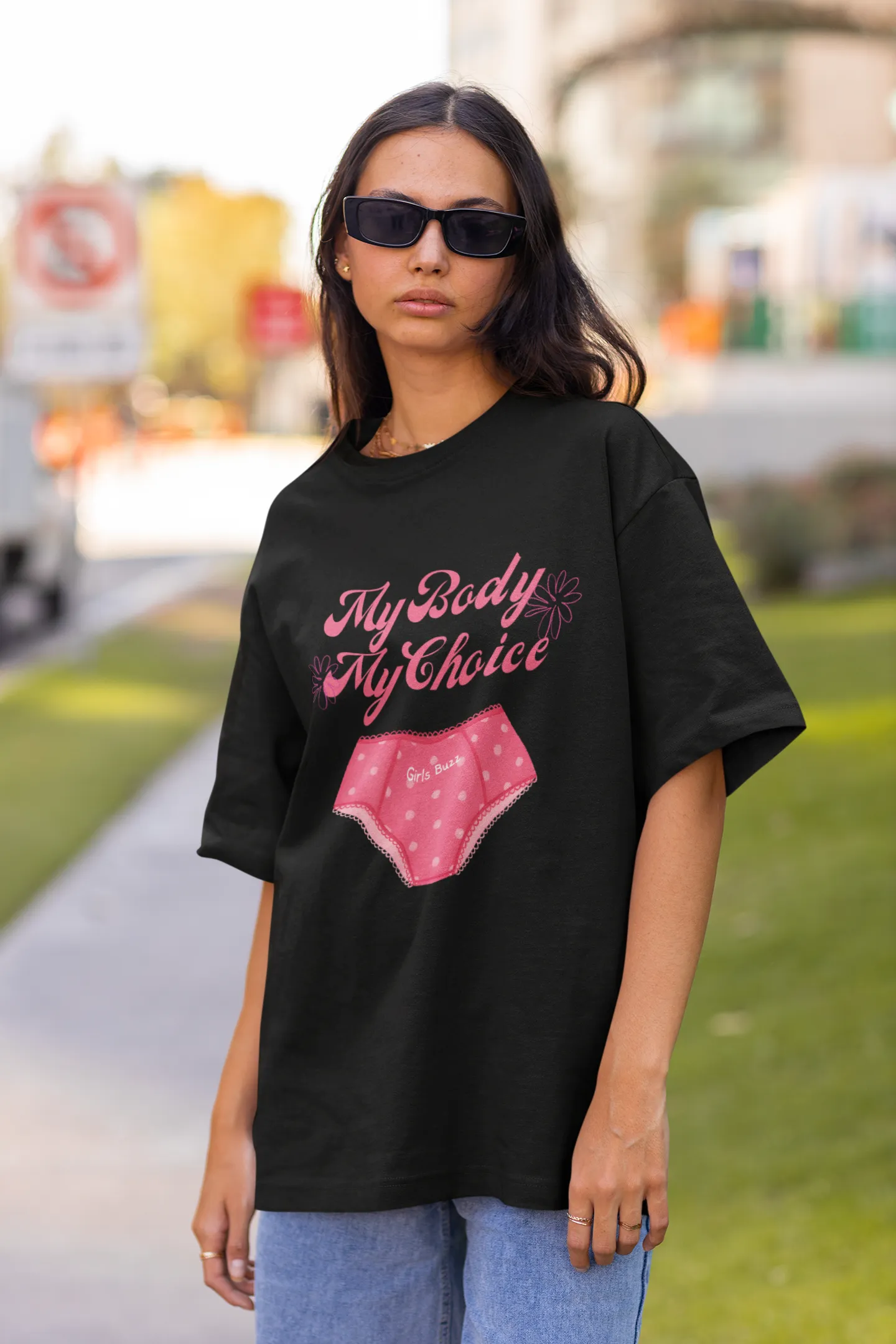 My Body My Choice Oversized T-shirt