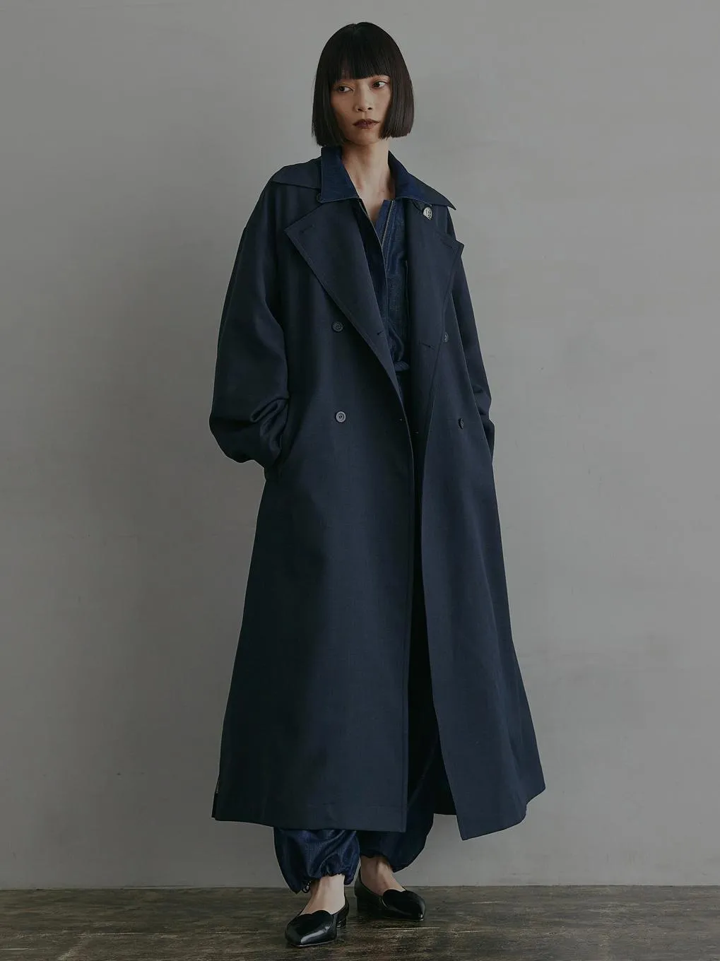 MY DEAR REVERSIBLE TRENCH COAT