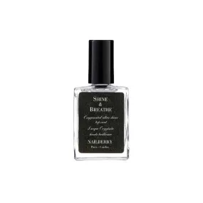 Nailberry Shine And Breath Top Coat 15 ml.