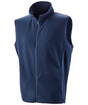 Navy - Core microfleece gilet