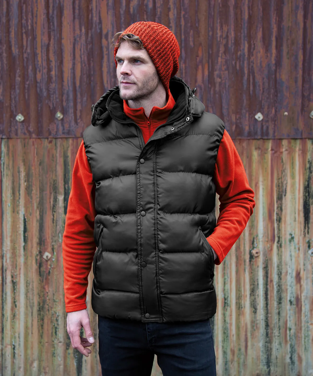 Navy - Core Nova Lux padded gilet