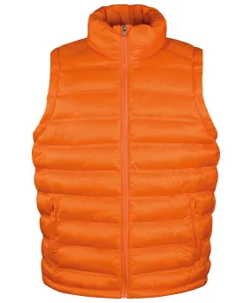 Orange - Ice bird padded gilet