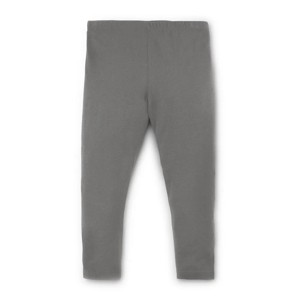 Organic Classic Leggings - Pewter