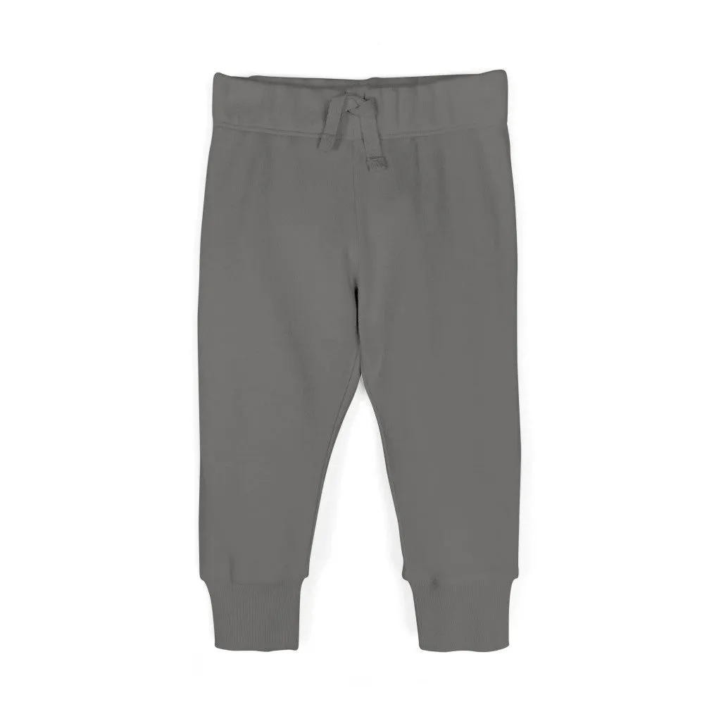 Organic Cruz Jogger Pants - Pewter